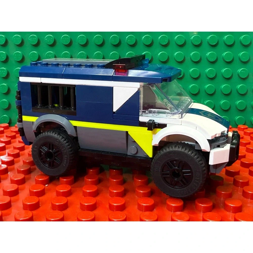 LEGO City Police Mixed Lot Transport Truck Patrol Car Minifigures Motorcycles